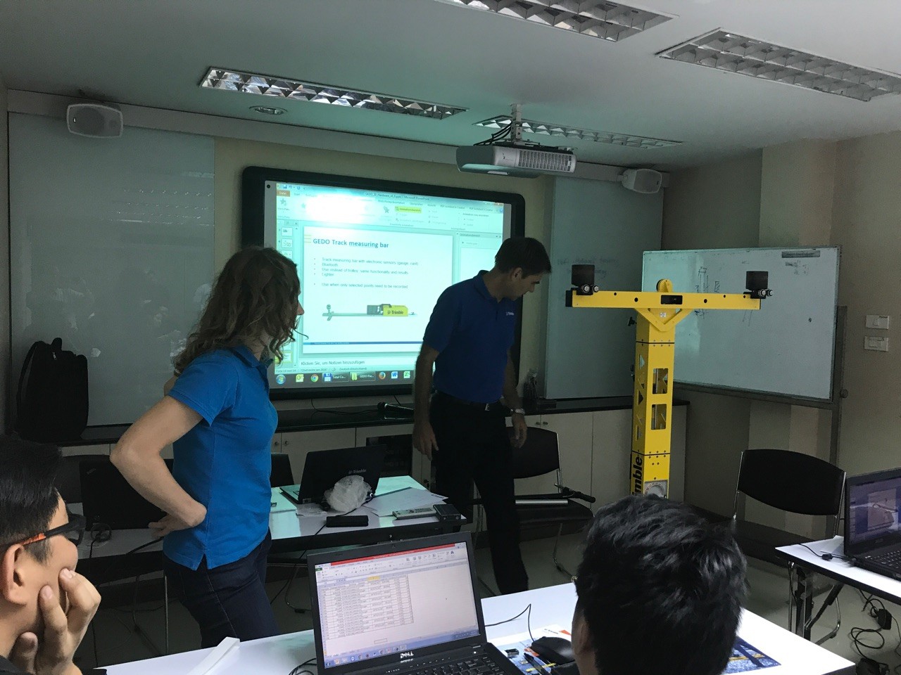 Trimble Gedo軌道測量
